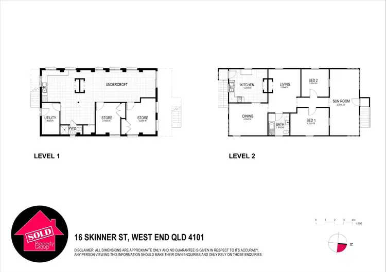 Floorplan of Homely house listing, 16 Skinner Street, West End QLD 4101