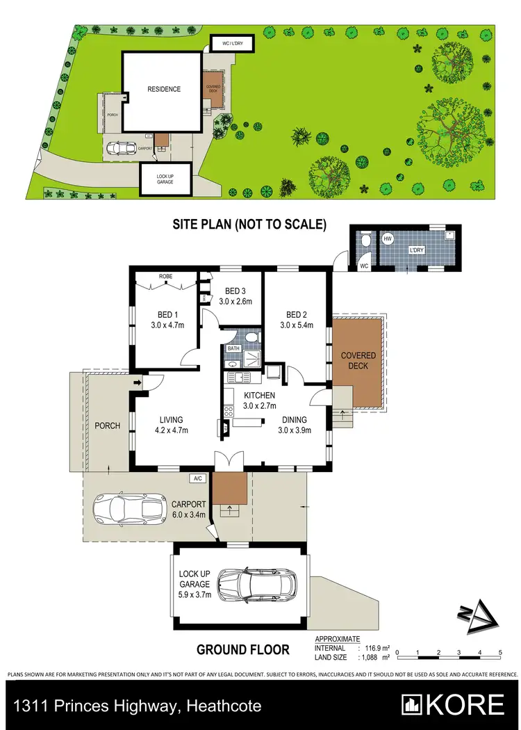 Floorplan of Homely house listing, 1311 Princes Highway, Heathcote NSW 2233