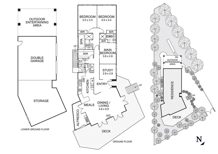Floorplan of Homely house listing, 13 The Esplanade, Maribyrnong VIC 3032