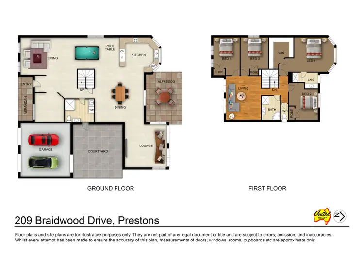 Floorplan of Homely house listing, 209 Braidwood Drive, Prestons NSW 2170