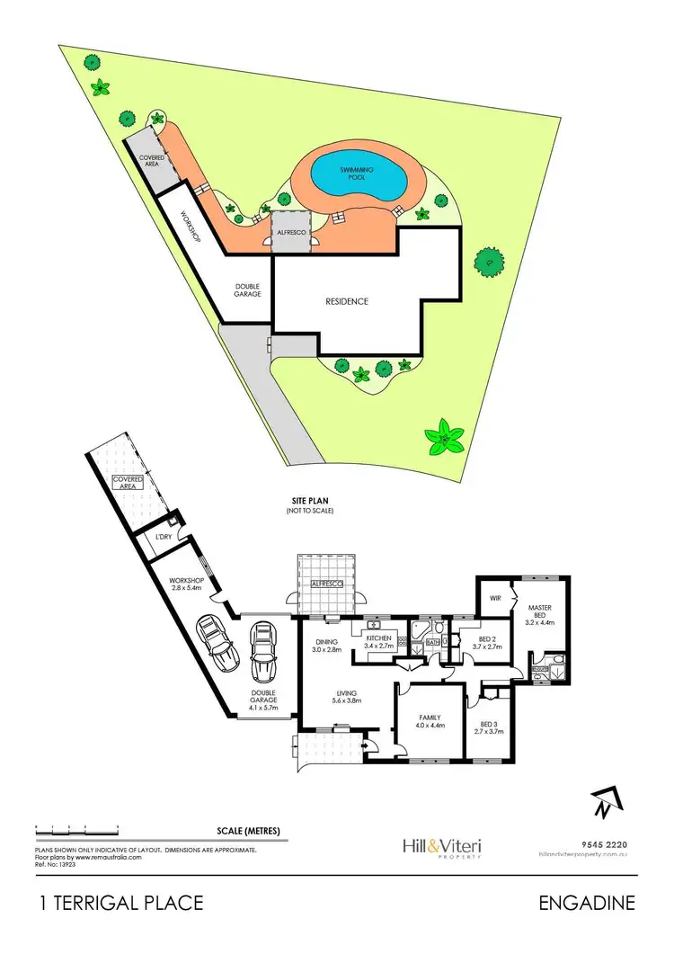 Floorplan of Homely house listing, 1 Terrigal Place, Engadine NSW 2233