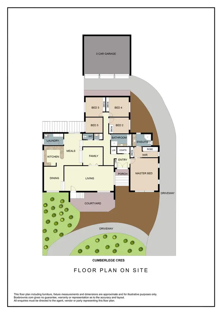 Floorplan of Homely house listing, 16 Cumberlege Crescent, Pearce ACT 2607