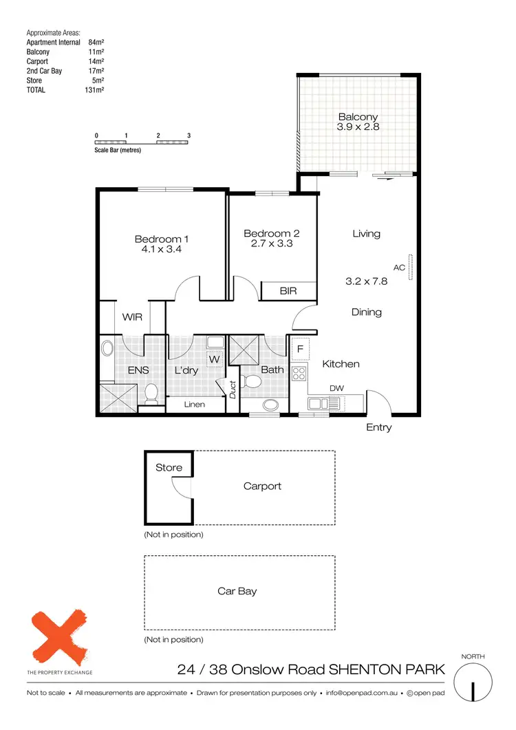 Floorplan of Homely apartment listing, 24/40 Onslow Road, Shenton Park WA 6008