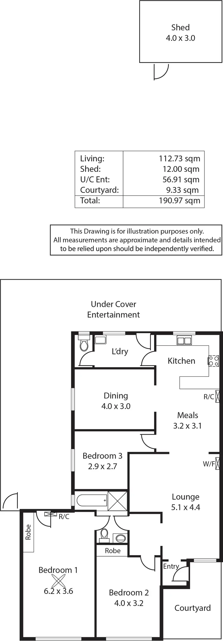 Floorplan of Homely house listing, 19A Silkes Road, Paradise SA 5075