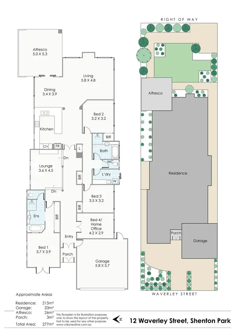 Floorplan of Homely house listing, 12 Waverley Street, Shenton Park WA 6008