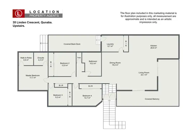 Floorplan of Homely house listing, 35 Linden Crescent, Qunaba QLD 4670