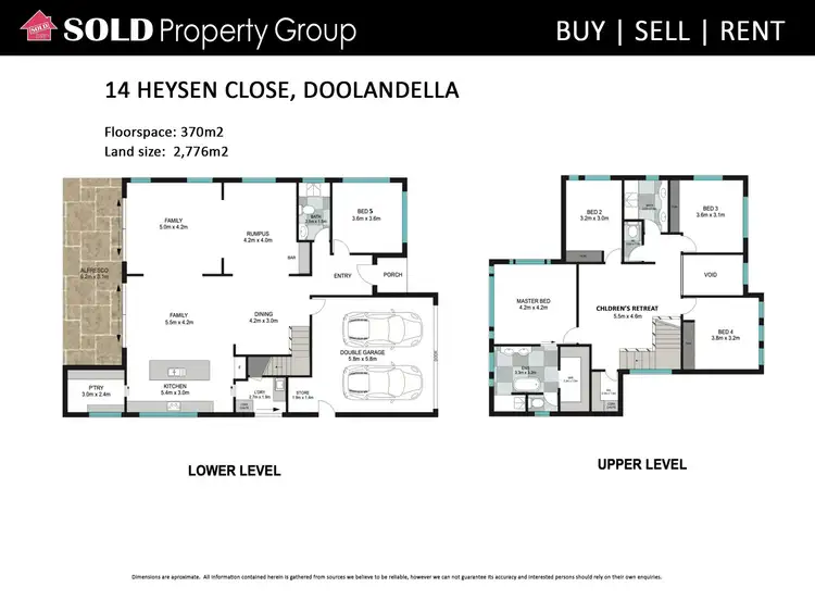 Floorplan of Homely house listing, 14 Heysen Close, Doolandella QLD 4077