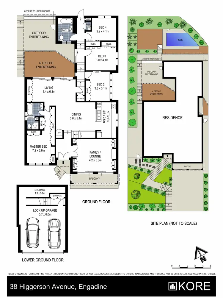 Floorplan of Homely house listing, 38 Higgerson Ave, Engadine NSW 2233
