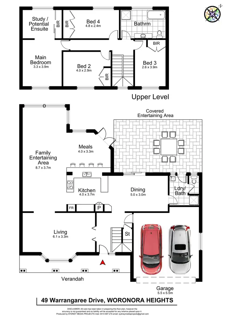 Floorplan of Homely house listing, 49 Warrangarree Drive, Woronora Heights NSW 2233