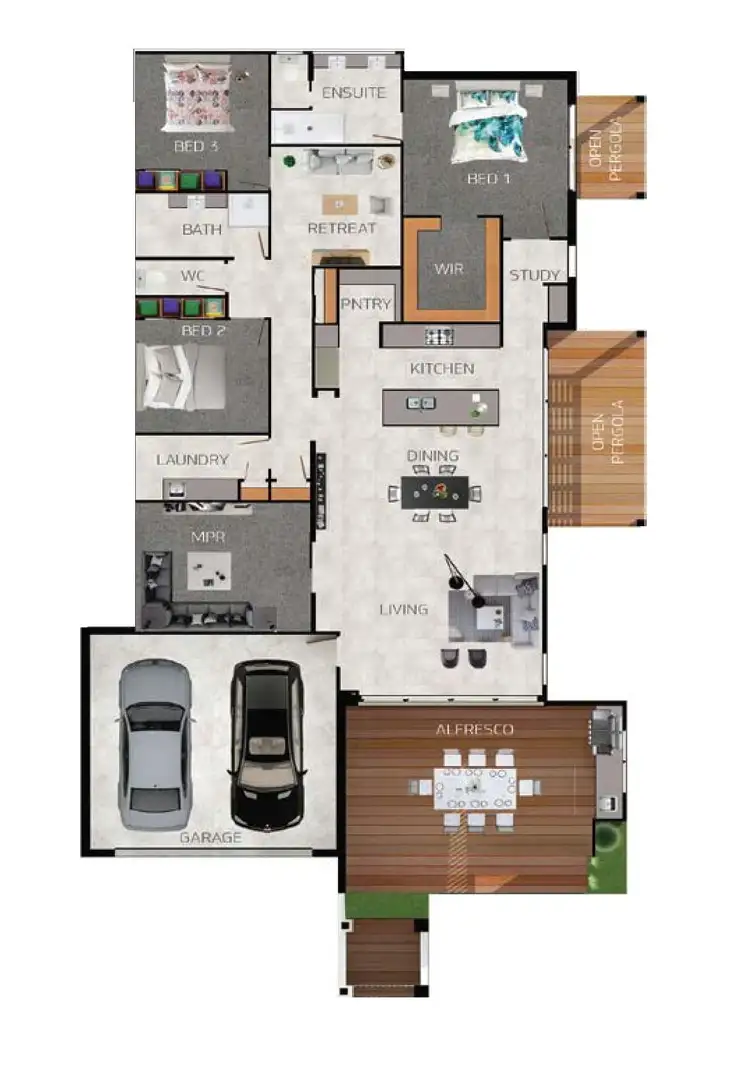 Floorplan of Homely house listing, 21 Cornflower Road, Palmview QLD 4553
