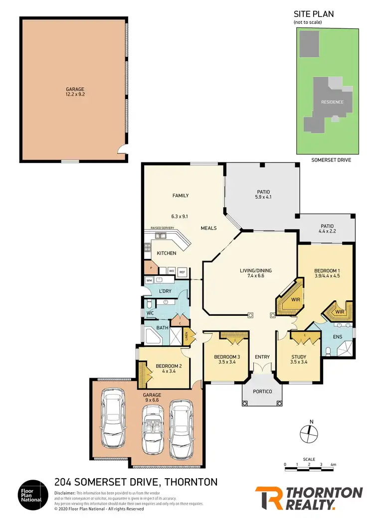 Floorplan of Homely house listing, 204 Somerset Drive, Thornton NSW 2322