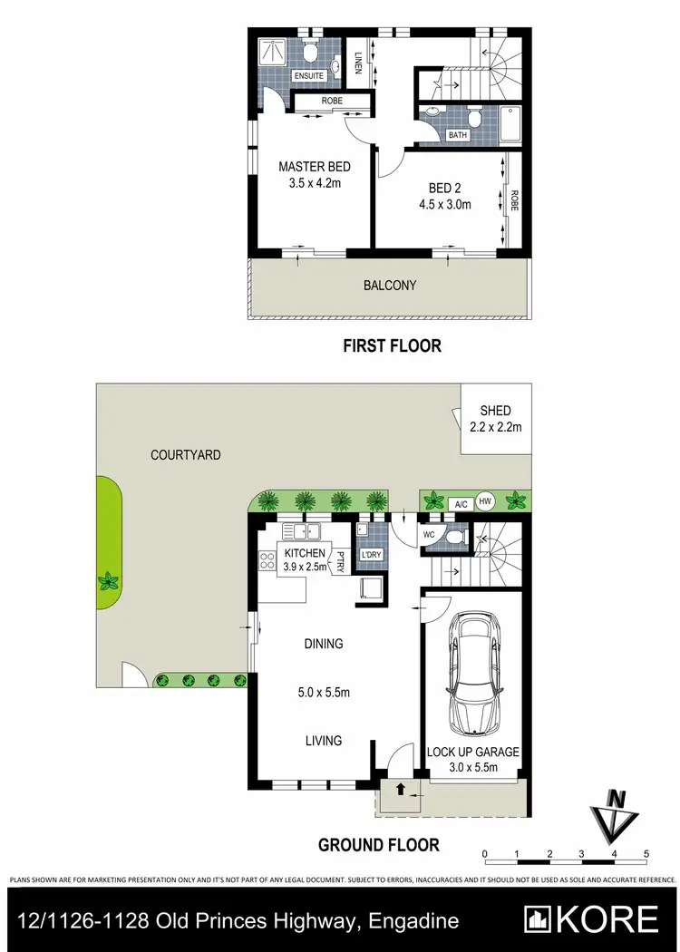 Floorplan of Homely townhouse listing, 12/1126 Old Princes Highway, Engadine NSW 2233