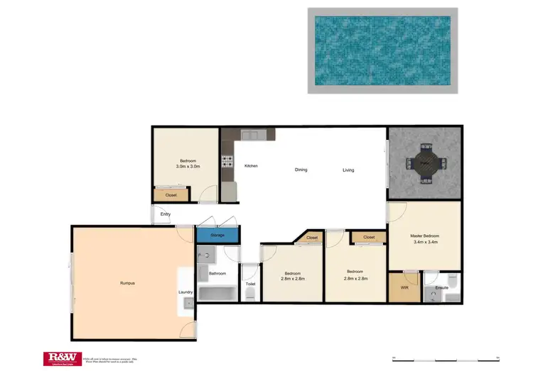 Floorplan of Homely house listing, 16 Jordan Court, Caboolture QLD 4510