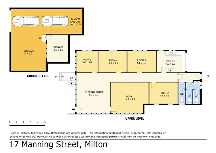 Floorplan of Homely house listing, 17 Manning Street, Milton QLD 4064