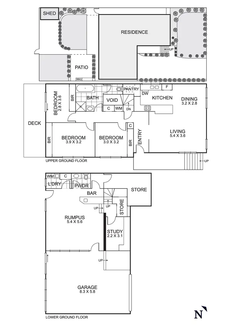 Floorplan of Homely house listing, 31 Barbara Crescent, Avondale Heights VIC 3034