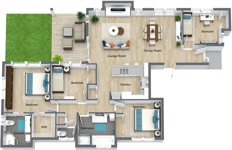 Floorplan of Homely house listing, 12 Singleton Close, Smithfield QLD 4878