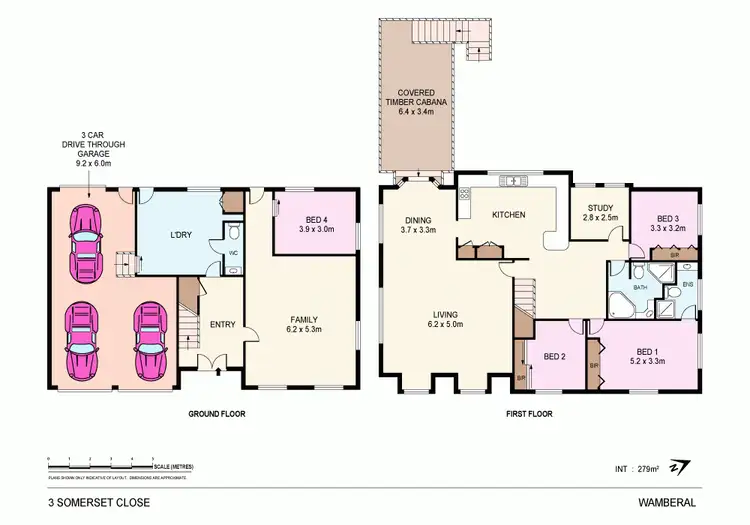 Floorplan of Homely house listing, 3 Somerset Close, Wamberal NSW 2260