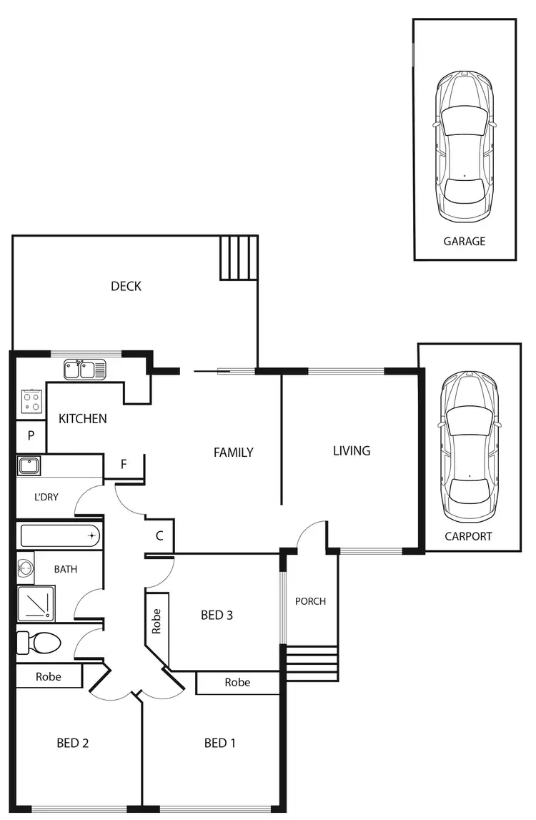 Floorplan of Homely house listing, 11 Revell Close, Gordon ACT 2906