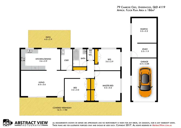 Floorplan of Homely house listing, 79 Camrose Crescent, Underwood QLD 4119