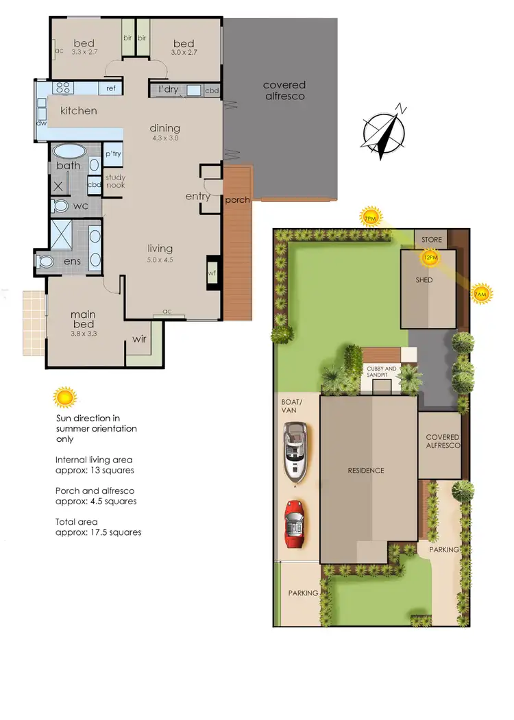Floorplan of Homely house listing, 3 Birch Court, Langwarrin VIC 3910