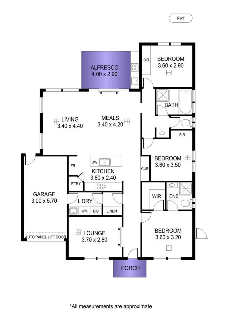 Floorplan of Homely house listing, 1 Kalunga Avenue, Ingle Farm SA 5098