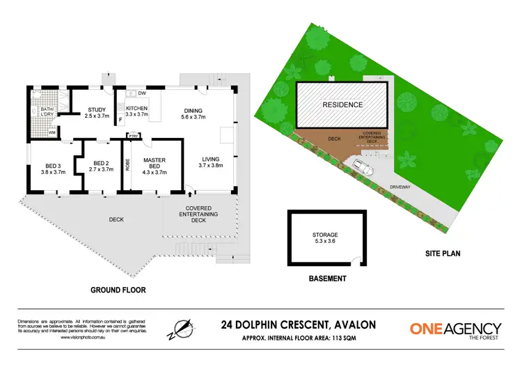 Floorplan of Homely house listing, 24 Dolphin Crescent, Avalon NSW 2107