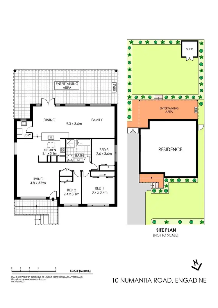 Floorplan of Homely house listing, 10 Numantia Road, Engadine NSW 2233