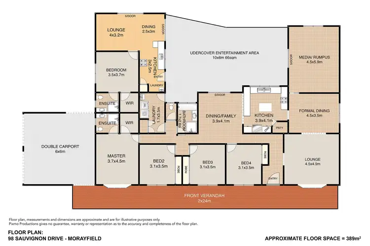 Floorplan of Homely rural property listing, 98-102 Sauvignon Drive, Morayfield QLD 4506