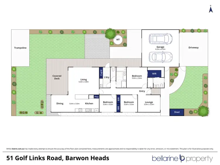 Floorplan of Homely house listing, 51 Golf Links Road, Barwon Heads VIC 3227