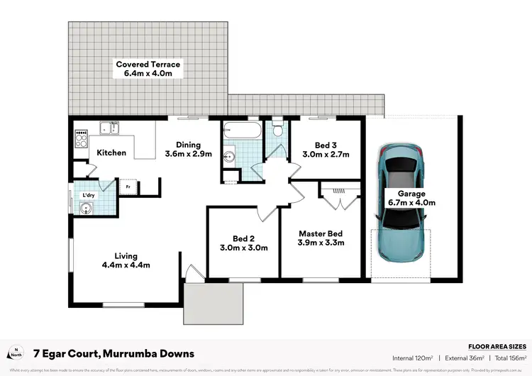 Floorplan of Homely house listing, 7 Egar Court, Murrumba Downs QLD 4503