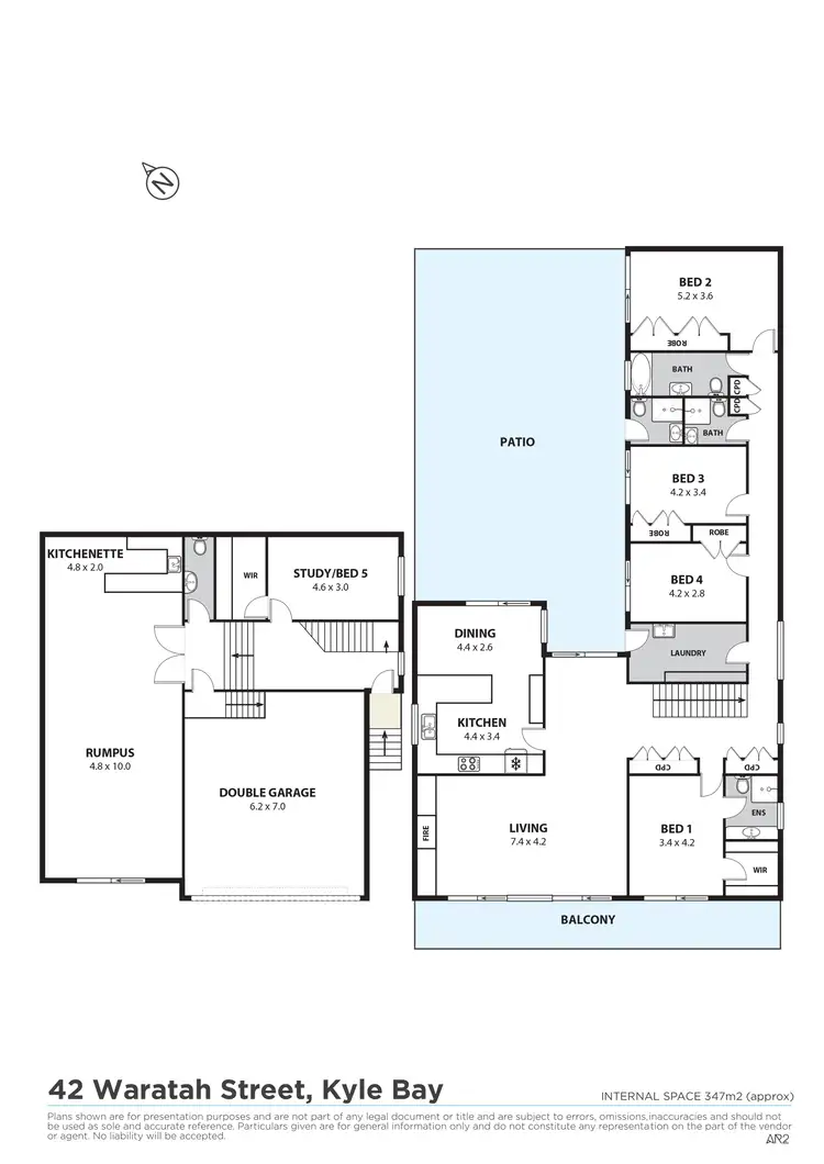 Floorplan of Homely house listing, 42 Waratah Street, Kyle Bay NSW 2221