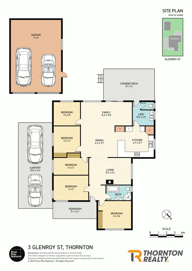 Floorplan of Homely house listing, 3 Glenroy Street, Thornton NSW 2322