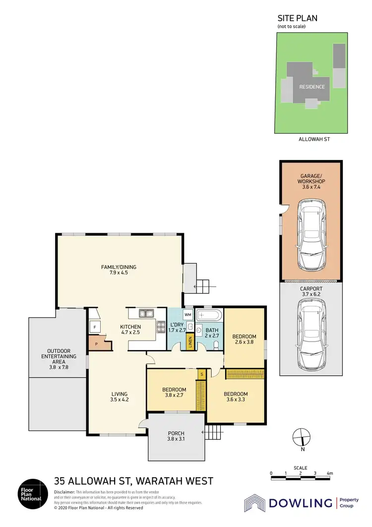 Floorplan of Homely house listing, 35 Allowah Street, Waratah West NSW 2298