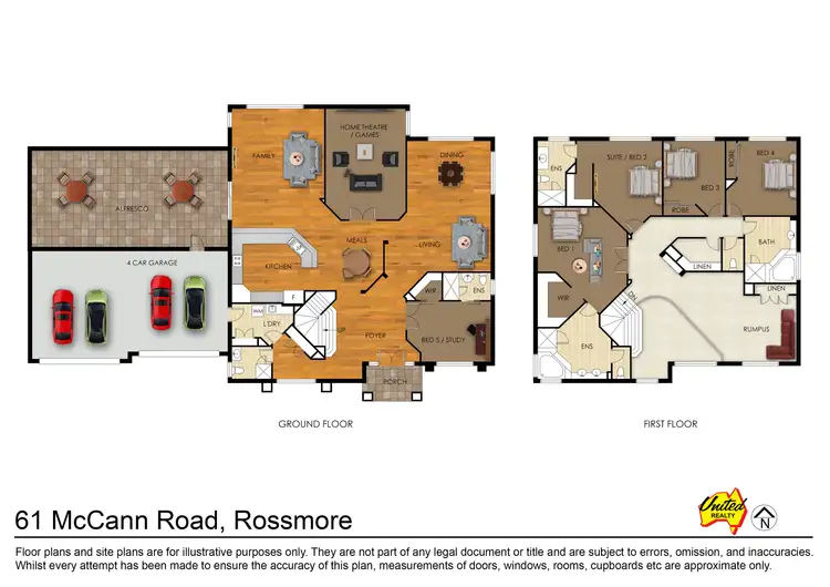 Floorplan of Homely house listing, 61 McCann Road, Rossmore NSW 2557