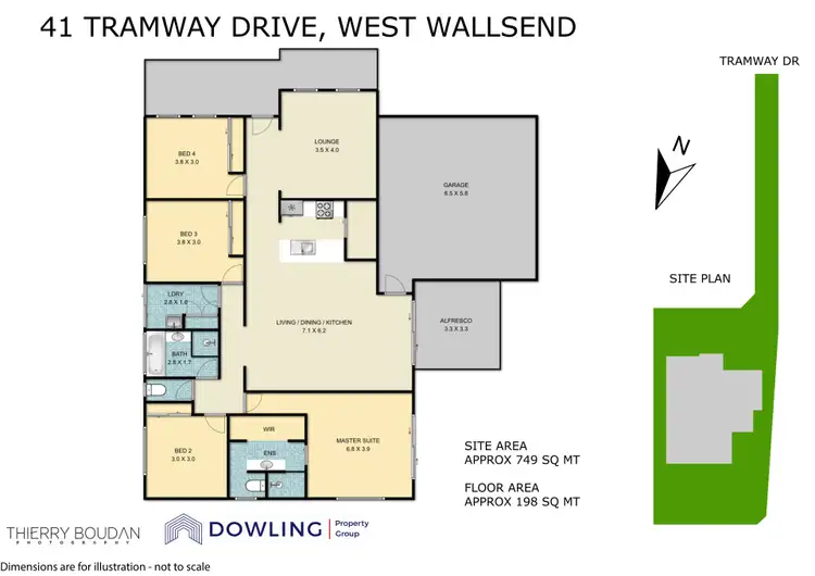 Floorplan of Homely house listing, 41 Tramway Drive, West Wallsend NSW 2286