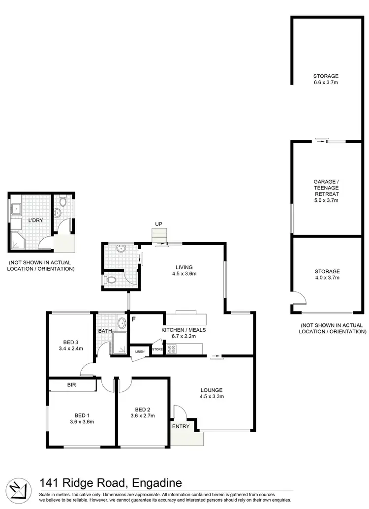 Floorplan of Homely house listing, 141 Ridge Road, Engadine NSW 2233