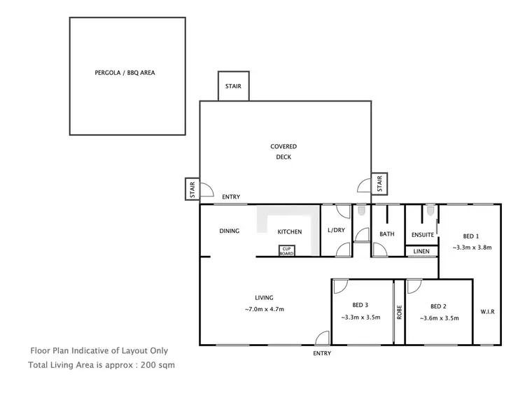 Floorplan of Homely house listing, 8-12 Canaipa Court, Logan Village QLD 4207