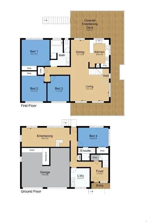 Floorplan of Homely house listing, 7 The Sanctuary, Umina Beach NSW 2257
