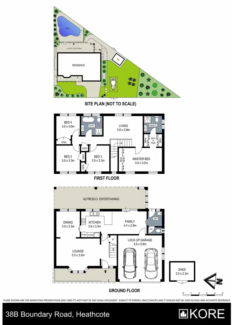 Floorplan of Homely house listing, 38b Boundary Road, Heathcote NSW 2233