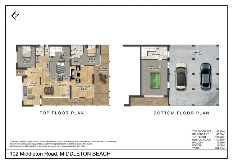 Floorplan of Homely house listing, 102 Middleton Road, Middleton Beach WA 6330