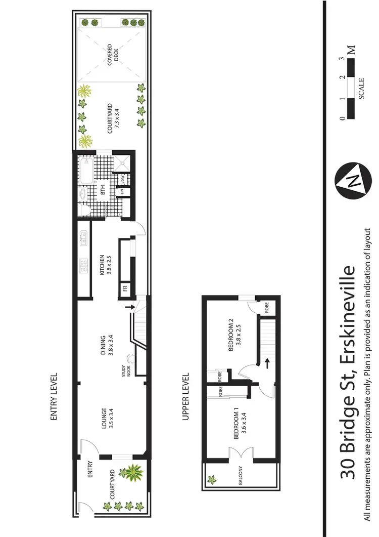 Floorplan of Homely house listing, 30 Bridge Street, Erskineville NSW 2043