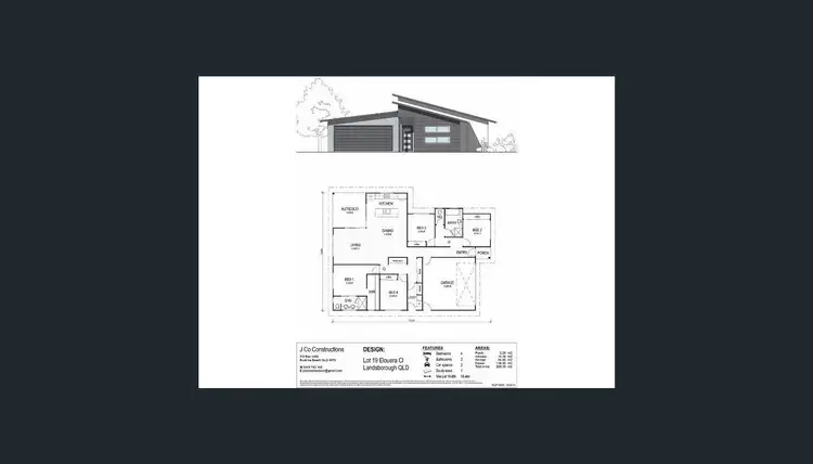 Floorplan of Homely house listing, 17 Elouera Close, Landsborough QLD 4550