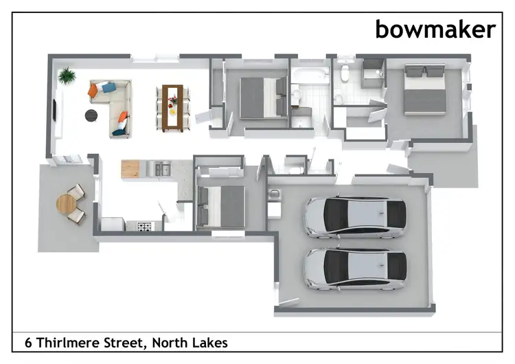 Floorplan of Homely house listing, 6 Thirlmere Street, North Lakes QLD 4509