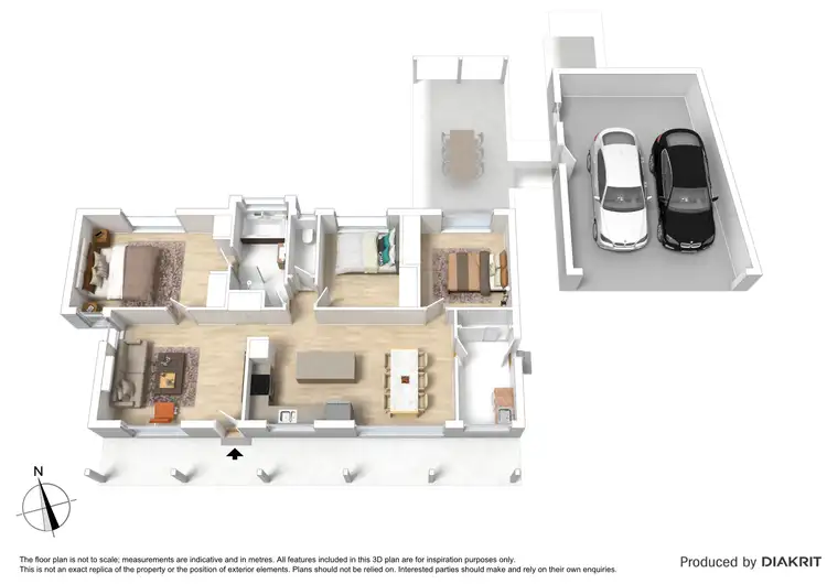 Floorplan of Homely house listing, 1 Bolton Court, Langwarrin VIC 3910