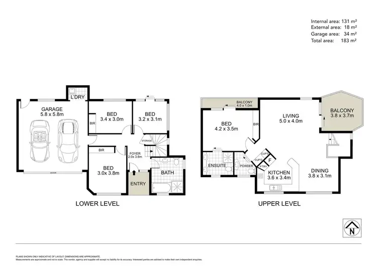 Floorplan of Homely townhouse listing, 3/112 Broken Bay Road, Ettalong Beach NSW 2257