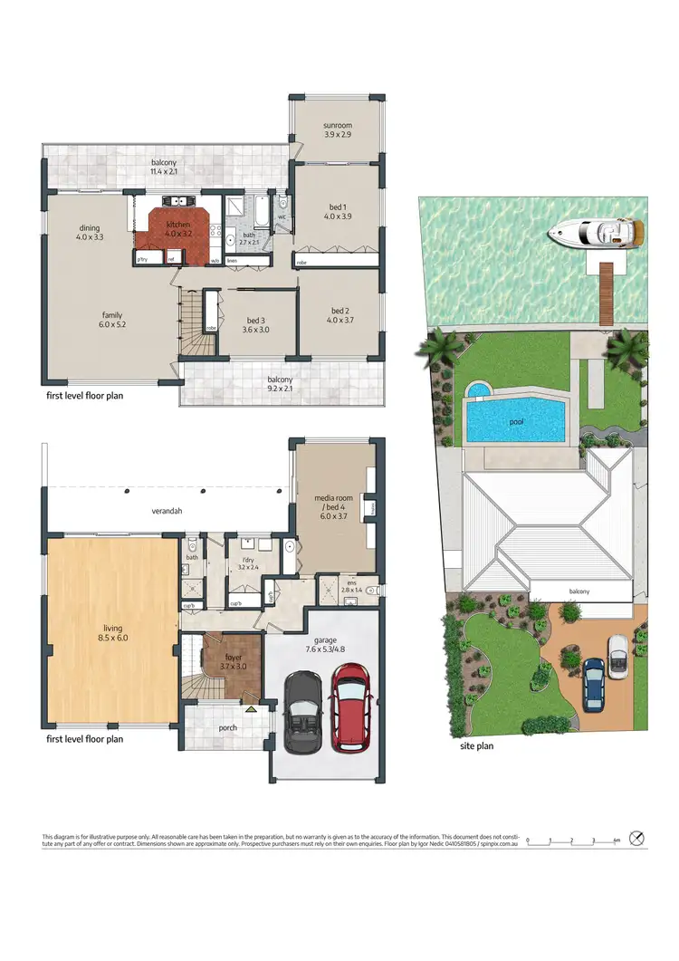 Floorplan of Homely house listing, 33 Hawkesbury Esplanade, Sylvania Waters NSW 2224