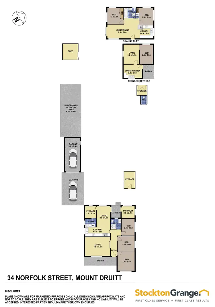 Floorplan of Homely house listing, 34 Norfolk Street, Mount Druitt NSW 2770