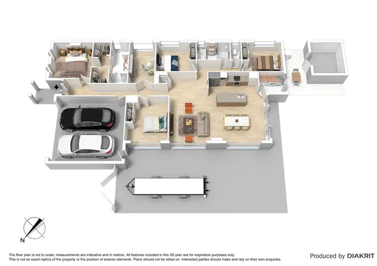 Floorplan of Homely house listing, 26 Park Valley Crescent, Langwarrin VIC 3910