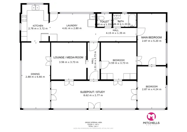 Floorplan of Homely house listing, 7 Senor Avenue, Urangan QLD 4655