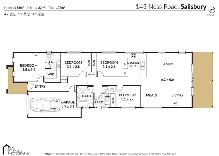 Floorplan of Homely house listing, 143 Ness Road, Salisbury QLD 4107